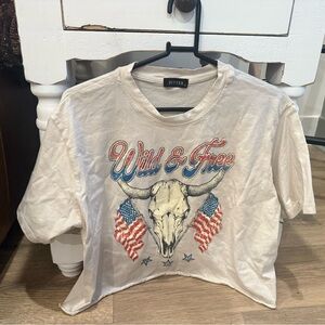 Wild & Free Tee -M